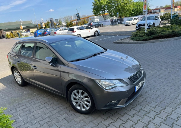 Seat Leon cena 34900 przebieg: 180000, rok produkcji 2014 z Człuchów małe 704